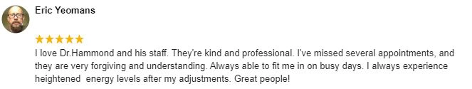 Chiropractic Shawnee KS Testimonial Eric